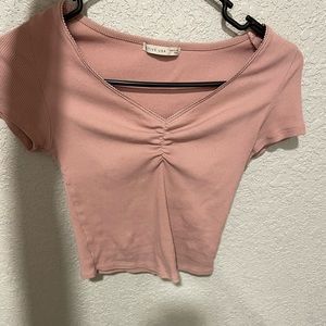 Pink short sleeve